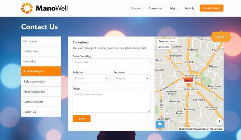 Abstract connection and communication artwork