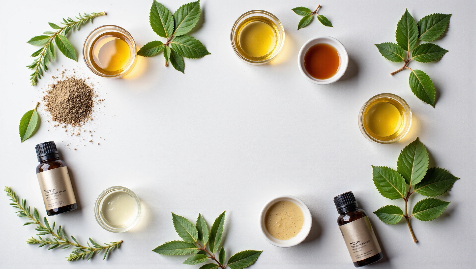 Serene image of natural ingredients for wellness